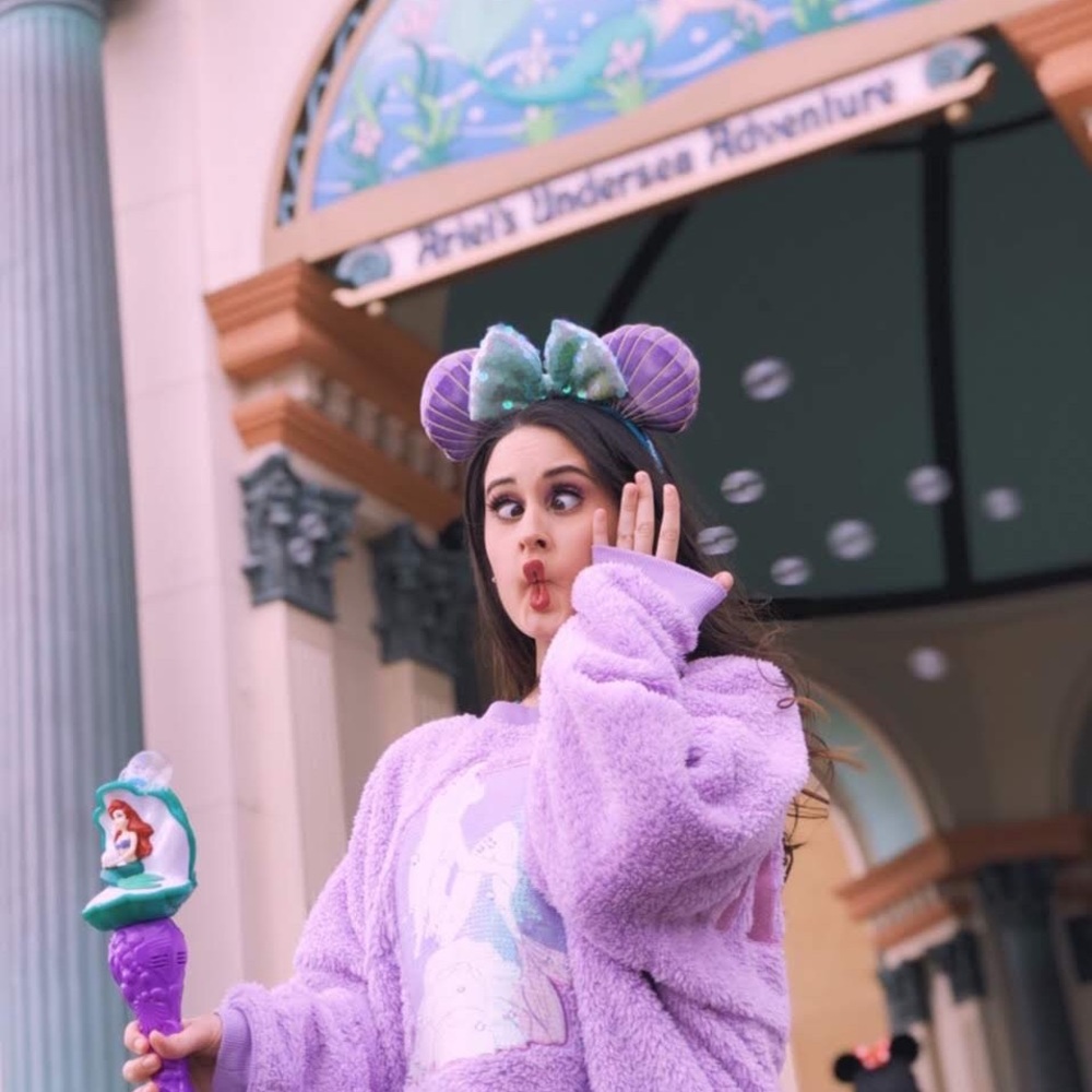 Purple Ariel Sequins Spirit Jersey